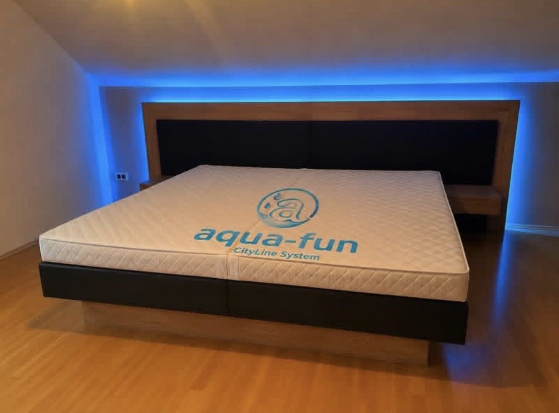 Wasserbett CityLine mit Lichtleiste